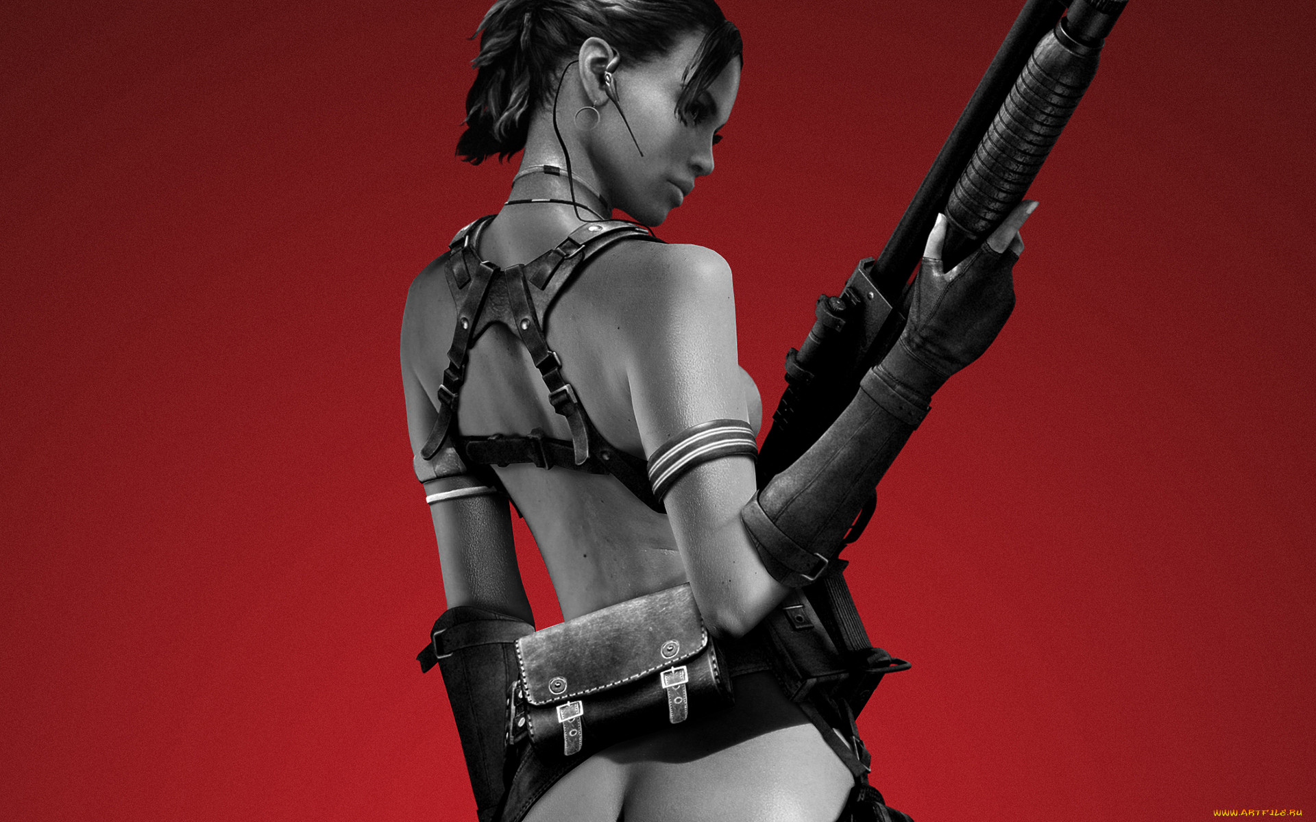 sheva, resident, evil, red, , 